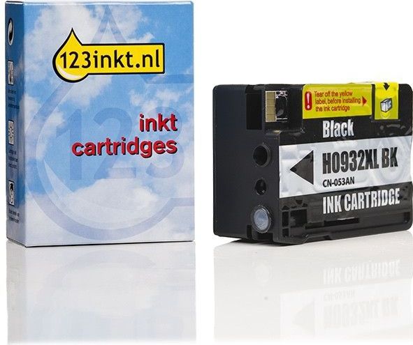 123inkt - Cartridge - Zwart - Inhoud 40ml