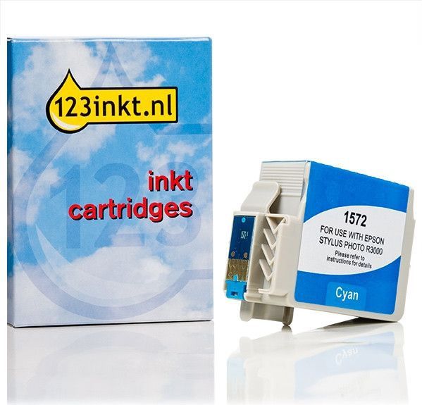 Epson - T1572 - Cartridge - Cyaan - Hoge Capaciteit - Inhoud 32 ml