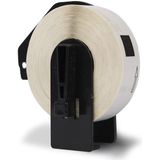 123inkt - DK-11204 - Multifunctionele Labels - Wit - Permanente Lijmlaag