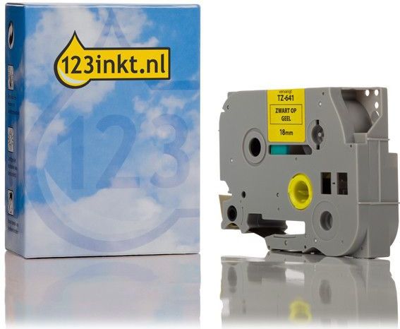 Brother - TZe-641 - Tape - Zwart op Geel - 18 mm - 8 meter