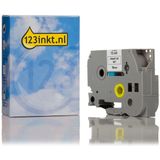 Brother - TZe-241 - Tape - Zwart op Wit - 18 mm - 8 Meter