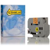 Brother - TZe-B51 - Tape - Zwart op Fluoriserend Oranje - 24 mm - 5 m