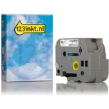 Brother - TZe-161 - Tape - Zwart op Transparant - 36 mm x 8 m