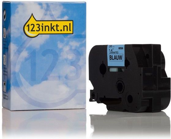 Brother - TZe-561 - Tape - Zwart op Blauw - 36 mm x 8 meter
