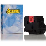 Brother - TZe-461 - Tape - Zwart op Rood - 36 mm - 8 Meter