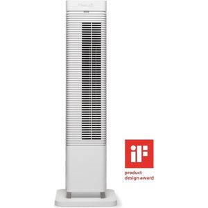 Clean Air Optima® CA-904W - 2in1 Design Ventilator Elektrische Kachel - Verwarmen en Koelen - Stoffilter - Draaicirkel (oscillatie): 80º - Digitale thermostaat instelbaar 15-35°C