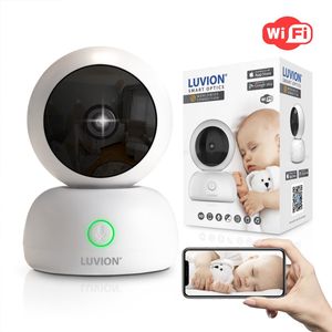 LUVION® Smart Optics HD Wifi Camera - Babyfoon camera met app voor Smartphone en Tablet
