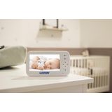 LUVION - Icon Deluxe - Babyfoon - Wit - Camera met 5 Inch Scherm