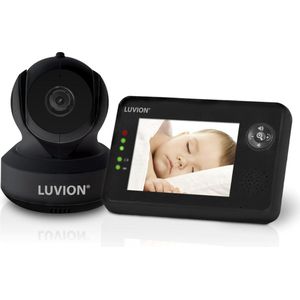 LUVION® Essential Limited Black Edition Babyfoon met camera - Babyphone - Premium Baby Monitor