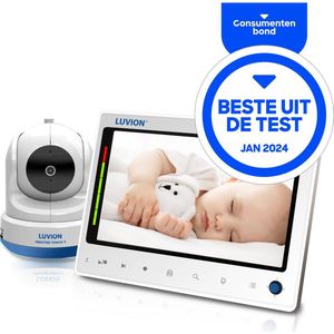 LUVION® Prestige Touch 3 - Babyfoon Met Camera - Premium Baby Monitor - Best Getest Consumentenbond Januari 2024