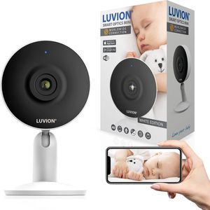 LUVION® Smart Optics Mini HD Wifi Baby Camera - White Edition - Babyfoon camera met app voor Smartphone en Tablet