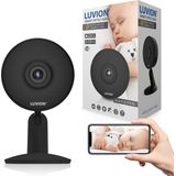 Luvion - Smart Optics Mini HD - Wifi Baby Camera - Zwart - Babyfoon camera met app voor Smartphone en Tablet