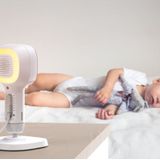 LUVION® Grand Elite 4 Connect Crib - Wifi Babyfoon met HD Camera én App - Premium Baby Monitor - Wit