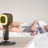 LUVION® Grand Elite 4 Connect Crib Black - Wifi Babyfoon met HD Camera én App - Premium Baby Monitor - Zwart