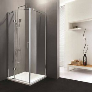 Douchecabine sanitop luxe rechthoek 120x90 cm 6mm