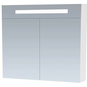 Spiegelkast double face exclusive line 80 cm mat wit