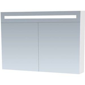 Spiegelkast Double Face Exclusive Line 100cm Mat Wit