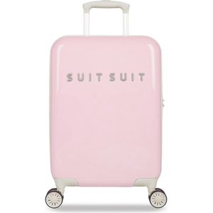 SUITSUIT Fabulous Fifties - Handbagage Koffer met 4 Wielen - 55 cm - 33L - Roze Pastel