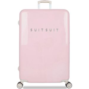 SUITSUIT Fabulous Fifties - Reiskoffer met 4 Wielen - 76 cm - 94L - Roze Pastel