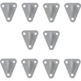 ProPlus - Touwhaak - Kunststof - Driegaats - 45 x 39 mm - 10 Stuks