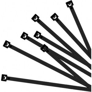 ProPlus Kabelbinders - 430 x 4.7 mm - Zwart - 50 stuks - Hoge treksterkte - Breed temperatuurbereik