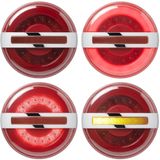 Pro Plus Achterlicht Aanhangwagen - Caravan - 3 Functies - 140 mm - LED met Dynamisch Knipperlicht