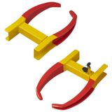 ProPlus XL wielklem - Maximale bandbreedte 325 mm - Inclusief 3 sleutels - Rood/Geel