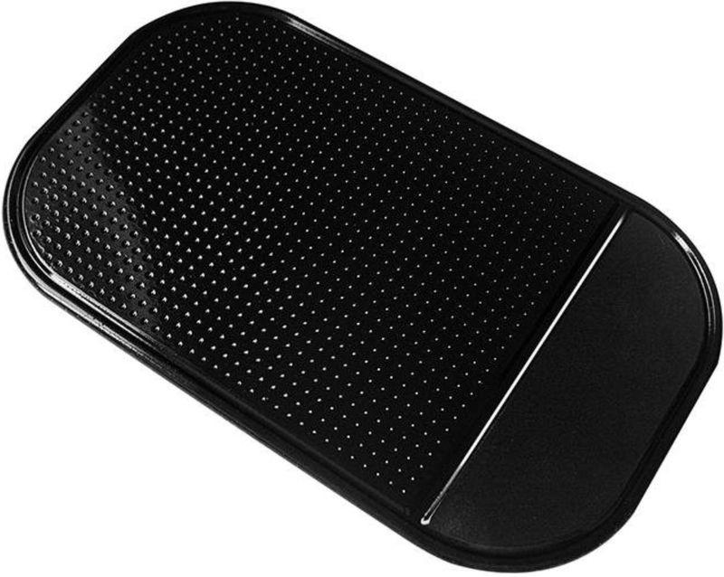 ProPlus Multi Functionele Anti-Slipmat Plakmat Dashboard Telefoonhouder Zwart 8x14cm