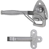 ProPlus Klephaak met opschroefoog - links - staal - 140 mm - zilver