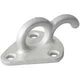 Pro Plus Touwhaak - 70 x 45 mm - Metaal - met Ø 18 mm Oog