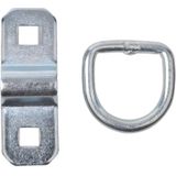 ProPlus - Ovaal Sjoroog - Inbouw - Zilver - 146 x 100 mm - 800 daN