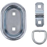 ProPlus - Sjoroog - Opbouw - 103 x 70 mm - Maximale Belasting 400 kg