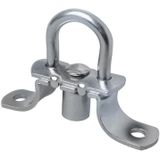 ProPlus Rond zeiloog met veer - staal - Ø 22 mm - set van 4