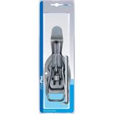 Pro Plus Klepsluiting - Spansluiting - Verzinkt - 220 x 88 mm - Inclusief tegenstuk - blister