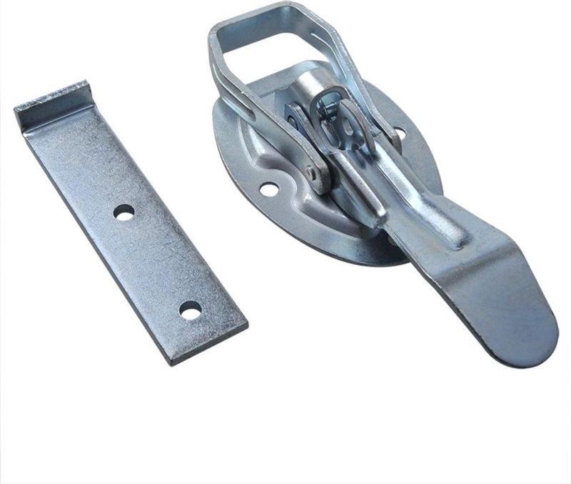 Pro Plus Klepsluiting - Spansluiting - Verzinkt - 220 x 88 mm - Inclusief tegenstuk - blister