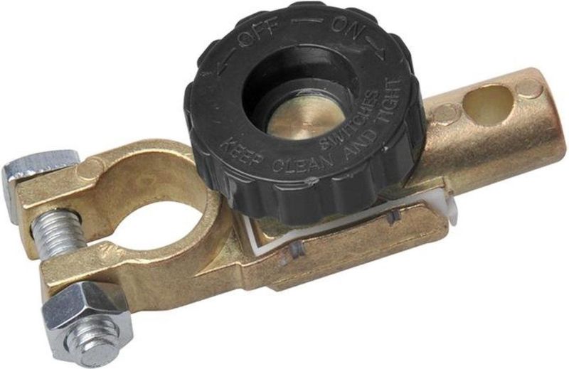 ProPlus - Accupoolklem - Stroomonderbreker - Zwart - Kunststof