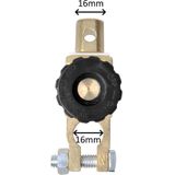 ProPlus - Accupoolklem - Met Stroomonderbreker - Zwart - Kunststof