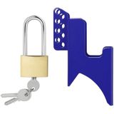 ProPlus - Koppelingsslot - Blauw - Diefstalpreventie - Inclusief 3 Sleutels