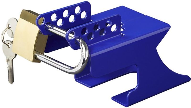 ProPlus - Koppelingsslot - Blauw - Diefstalpreventie - Inclusief 3 Sleutels