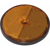 ProPlus - Reflector met Schroefbevestiging - Oranje - Rond - 80 mm - 2 Stuks