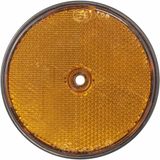 ProPlus - Reflector met Schroefbevestiging - Oranje - Rond - 80 mm - 2 Stuks