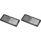 Pro Plus Reflector Zelfklevend - 85 x 39 mm - Wit - 2 stuks