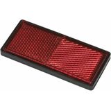 Pro Plus Reflector Zelfklevend - 85 x 39 mm - Rood - 2 stuks