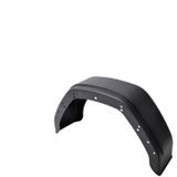 Pro Plus Spatbord - Spatscherm - Kunststof - Hoekig - 10 inch - Zwart