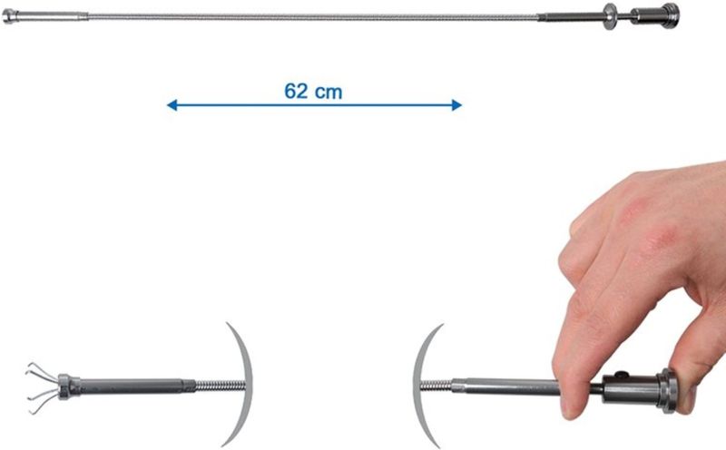ProPlus 580058 Klauwgrijper (l X B X H) 25 X 25 X 620 Mm