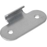 ProPlus Tegenstuk voor spansluiting - Verzinkt staal - 31 x 60 mm - Zilver