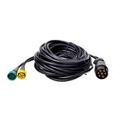 ProPlus Kabelset - 7 meter - 7-polige stekker naar 2x 5-polige connector