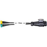 ProPlus Kabelset - 9 meter Kabel - Stekker 13 Polig naar 2x Connector 5 Polig