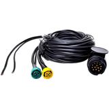 ProPlus Kabelset - 9 Meter - 13-polige Stekker Naar 2x 5-polige Connector