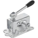 Neuswielklem 48mm gietijzer - met kantelbare hendel voor neuswiel